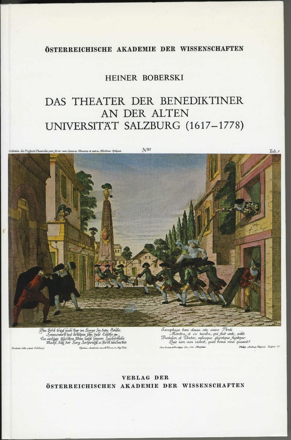 Das Theater der Benediktiner an der alten Universität Salzburg (1617–1778)